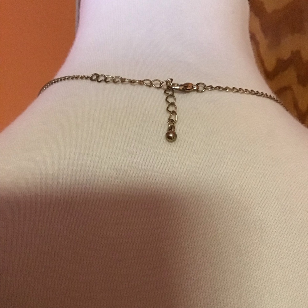 Gold Tone “Gypsy” Script Nameplate Necklace - Picture 2 of 7